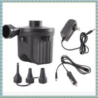 ราคา Wireless Electric Inflatable Pump Quick Air Filling Compressor with 3 Nozzles for Car Air Mattress Boat Cushion (22232423550)