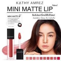 ราคา SS lipstick ลิปกระแต 20 สี KATHY AMREZ MINI MATTE LIP มินิแมทลิป ลิปกระแต ลิปสติกสวยๆ ลิปสติกน่ารัก ๆ (15909160352)