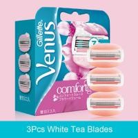 ราคา Gillette Venus Women Razor 5 Layers Blades with Lubricating Soap Sensitive Safe Shaving Hair Removal for Lady Body Hair Cutting (23022397358)