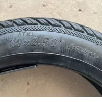 ราคา ยางนอกและยางในจักรยานไฟฟ้า 14X2 5นิ้ว วัสดุยางคุณภาพ เนื้อยางแข็งแรง (22571975806)