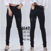 ราคา LONA JEANS รุ่น 17A 1 กางเกงยีนส์ ผญ กางเกงยีนส์ขายาว กางเกงยีนส์แฟชั่นผู้หญิง ทรงสกินนี่ สีดำ แบบเรียบ เอวสูงระดับกลาง ผ้ายืดเนื้อผ้านิ่มสวมใส่สบาย ใส่ทำงานได้ (22555815901)