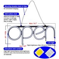 ราคา OPEN ป้ายไฟเบิดร้าน open ป้ายopen ป้ายหน้าร้าน ขนาด40 x 15 x 4cm สายยาว4Mกว่า ไฟนีออน ป้ายไฟcoffee (16957548945)