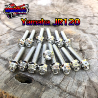 ราคา น็อตแคร้งเครื่อง Yamaha JR120 สแตนเลสแท้ 15ตัว ซ้าย ขวา (12074738522)