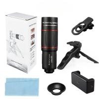 ราคา 18X Telescope Zoom lens Monocular Mobile Phone Camera Lenses for Smartphones for Camping Sports (22091543434)