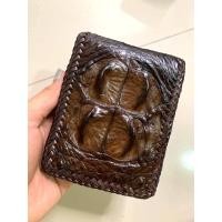 ราคา กระเป๋าสตางค์หนังจระเข้แท้ (23049417945)