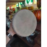 ราคา กลองรำมะนาถาด 8 นิ้ว หนังวัวแท้ ไม้มะม่วง (17442090076)