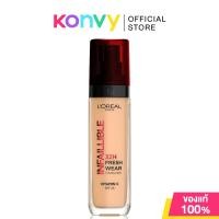 ราคา LOréal Paris Infaillible Fresh Wear Foundation 30ml ลอรีอัล ปารีส รองพื้นผสมสารป้องกันแสงแดด (22779024000)