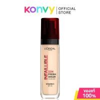 ราคา LOréal Paris Infaillible Fresh Wear Foundation 30ml ลอรีอัล ปารีส รองพื้นผสมสารป้องกันแสงแดด (22779023996)