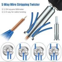 ราคา QUT Wire Twisting Tool 3 5 Way Wire Stripping Tool Wire Stripper and Twister Wire Twister 3 Pieces (21689419998)