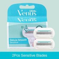 ราคา Gillette Venus Women Razor 5 Layers Blades with Lubricating Soap Sensitive Safe Shaving Hair Removal for Lady Body Hair Cutting (23022397359)