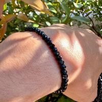 ราคา BN4 CUT กำไลนิล สร้อยข้อมือนิล นิลแท้ 4 มิบ black spinel แบล็คสปิเนล เนื้อแข็ง เจียรไนสวย (21022656483)