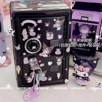 ราคา น่ารัก Kawaii My Melody Cinnamoroll เหล็กดัดกระปุกออมสินปลอดภัยอะนิเมะสติกเกอร์น่ารักหัวใจของขวัญสาวตู้เก็บกุญแจ (21248957489)