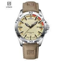 ราคา NAVIFORCE ยี่ห้อผู้ชายแฟชั่นนาฬิกาควอตซ์ชายสายหนังกีฬากันน้ํานาฬิกาข้อมือปฏิทินนาฬิกาผู้ชาย (23346928495)