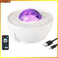 ราคา Litake Led Starry Sky Projector Lamp Colorful Usb Stage Night Lights With Bluetooth compatible Music Speaker (21828097572)