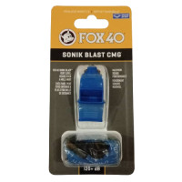 ราคา Fox ฟ๊อก นกหวีด นกหวีดผู้ตัดสิน นกหวีดสำหรับตัดสินกีฬา และนันทนาการทั่วไป FOX40 รุ่น SONIK BLAST CMG LANYARD (21589766068)