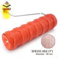 ราคา ลูกกลิ้งเพ้นท์ลาย สร้างลายตกแต่งผนังพร้อมด้ามจับ Rubber Design Roller พร้อมส่งในไทย ไม่ต้องรอ (2048186096)