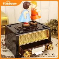 ราคา Funnydeer จูบกล่องดนตรีไม่มีแบตเตอรี่ลมขึ้นเพลง (22491573272)