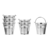 ราคา Exclusive Offer 10pcs Mini Snack Bucket Party Candy Storage Biscuit Packing Bucket Plastic Food Container Portable Party Snack Bucket For Home (22720150954)