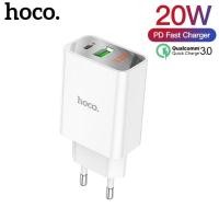 ราคา HOCO C100A PD20W Fast Charge QC3 0สำหรับ Iphone 14 13 12 11 Pro Max ดิจิตอลจอแสดงผล EU ปลั๊กสำหรับ Xiaomi Huawei Vivo Oppo สมาร์ทโฟนทั้งหมด (16740920595)
