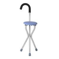 ราคา CAMPOUT ม้านั่งสแตนเลสแบบหนาไม้ค้ำเดินแก่ชราเก้าอี้พับได้เก้าอี้ช่วยเดินเครื่องช่วยเดินม้านั่งไม้ค้ำยัน (20356666508)