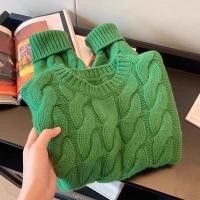 ราคา HillsayN เสื้อสเวตเตอร์เอวสั้นกลมคอสีเขียวผู้หญิง2024ฤดูใบไม้ผลิและฤดูใบไม้ร่วงสไตล์เกาหลีแบบใหม่อารมณ์แฟชั่นแบบบางเสื้อกันหนาวแบบถัก (23041409878)