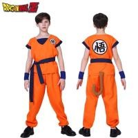 ราคา ชุดแฟนซี ซุน โกคูง ซุน โงกุน ดราก้อนบอล Dragon Ball Z Goku Costume Son Goku Cosplay Set For Kids Adults (21830577610)