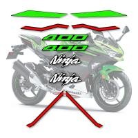 ราคา ใช้คาวาซากินินจา 400 NINJA400 18 22 สติ๊กเกอร์ติดรถจักรยานยนต์ (22435732588)
