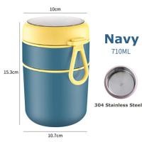 ราคา Stainless Steel Vaccum Cup Soup Lunch Box Storage Warmer With Spoon Food Thermal Jar Insulated Soup Thermos Containers Cooler SYUE (21725460362)