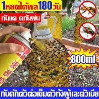 ราคา สารล่อแมลงทอง800ml ดึงดูดแมลงวัน100 สารล่อแมลงวันทอง 1ขวดใช้พื้นที่ได้ 100 ไร่ ยากำจัดแมลงวันทอง น้ำยาล่อแมลงวันทอง กับดักแมลงวันทอง สารกำจัดแมลงวันทอง เหยื่อโปรตีนล่อแมลงวันทอง ยาฆ่าแมลงวันทอง 1หยดได