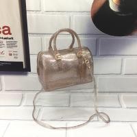 ราคา Macaron สีแฟชั่น Jelly Pack กระเป๋าสะพาย Casual Zipper ปิดหมอนรูปร่างกระเป๋าถือผู้หญิงขนาดเล็ก (22267011040)