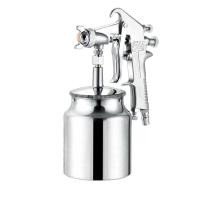 ราคา กาพ่นสี แบบหงาย รุ่น F75 and ระบบดูดสีก้นถ้วย F75 หัวพ่น 1 5 แบบหงาย Gravity type Model F75G กาบนพ่นสี 750CC กาพ่นสีปั้มลม เครื่องพ่นสี หัวพ่นทองเหลือง (23221304487)