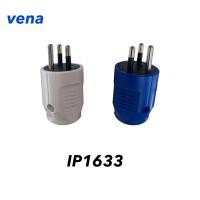 ราคา Vena ปลั๊กตัวผู้ 2 ขากลม มี มอก ปลั๊ก ตัวผู้ ปลั๊กไฟ ปลั๊กเสียบ วีน่า ขากลมปลั๊กตัวผู้ขากลม VENA คละสี 16A 250V (23070563009)