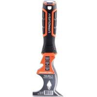 ราคา VANQUISH 10 In 1 Stainless Steel Putty Knife Paint Scraper with Soft Grip Handle and Metal Hammer End 3569 (21482424385)