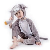 ราคา เด็กสัตว์เครื่องแต่งกายประสิทธิภาพ Zoo Uniform สีดำ Panda Kangaroo Elephant Reindeer เสื้อผ้า Halloween Party Supplies (22887800510)