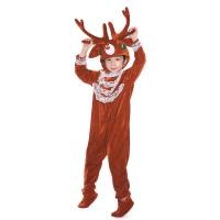 ราคา เด็กสัตว์เครื่องแต่งกายประสิทธิภาพ Zoo Uniform สีดำ Panda Kangaroo Elephant Reindeer เสื้อผ้า Halloween Party Supplies (22887800671)