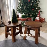 ราคา เก้าอี้เตี้ย เก้าอี้ไม้สัก เก้าอี้ 30x30x30cm Small Chair (18037070326)