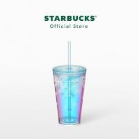 ราคา Starbucks Snowflakes Dichroic Cold Cup 16oz ทัมเบลอร์สตาร์บัคส์พลาสติก ขนาด 16ออนซ์ A11161604 (23046844545)