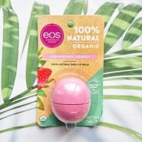ราคา ลิปบาล์ม ธรรมชาติ ออร์แกนิค 100 Natural Organic Shea Lip Balm 7g EOS ลิปไข่ บำรุงริมฝีปาก กลิ่นหอมหวานละมุน (11173930131)