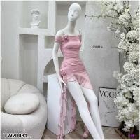 ราคา M20081 เดรสสุดปัง ผ้ามุ้งซีทูยืด ใส่ได้หลายแบบ เกาะอกก็ได้พาดปาดไหล่ก็ได้ ซิปหลังมีซับในทั้งตัว เนื้อผ้า ซีทูยืด งานสวยดีไซน์เกร๋ๆ ใส่เที่ยวจบในชุดเดียวเลยคร่าา (21325014005)