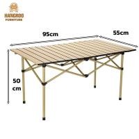 ราคา HANGROO FURNITURE พร้อมส่ง โต๊ะCampingพับได้ พกพาสะดวก ขาตั้งอะลูมิเนียม และ เก้าอี้แคมป์ปิ้ง เก้าอี้สนาม เก้าอี้ปิคนิค ท่ออลูมิเนียมหนา รับน้ำหนักเยอะมาก สินค้าแยกขาย (21778982751)