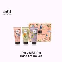 ราคา LALIL The Joyful Trio Hand Cream set เซ็ตแฮนด์ครีม 3 ชิ้น ของขวัญให้คนสำคัญ (163812853)