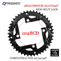 ราคา PROWHEEL จานหน้าจักรยานเสือภูเขาจานหน้าแบบกลม64 96 104BCD 22T 24T 30T 32T 40T 42T 44T อลูมิเนียมอัลลอยเหล็ก (13587516967)
