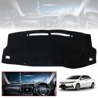 ราคา พรมปูคอนโซล พรมปูคอนโซลหน้ารถ รุ่น โตโยต้า โคโรล่า อัลติส TOYOTA COROLLA ALTIS ปี 2014 2018 สีดำ 1 ชิ้น (19695922172)
