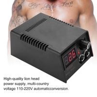 ราคา มอเตอร์เtecmallครื่องสักลาย อุปกรณ์สำหรับเครื่องสัก พาวเวอร์ซัพพลายสักหัวสิงโตมืออาชีพ หม้อแปลงแรงดันสัก ไฟ LED สักดิจิตอล 220V (21265426588)