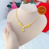 ราคา สร้อยคอระย้า 1บ ทองเหมือนแท้ รหัสB01 04 สร้อยคอทองเคลือบแก้ว ยาว15 20 นิ้ว ชุบทอง สวยเหมือนแท้ สร้อยหนัก1บาท ระย้าพร้อมจี้ เครื่องประดับชุบทอง ใส่ออกงาน สวยงา หรูหรา ดูดี (22597959822)