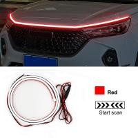 ราคา 2PCS Car Headlights DRL Daytime Running Light Flow Surface Decorative Light for 12V Cars (17236172825)