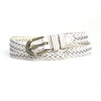 ราคา Chinatown Leather เข็มขัดผู้หญิงหนังวัวแท้ ลายถักเปีย 2 cm ดำ ตาล แทน เทา ขาว (409058780)