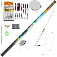 ราคา Sougayilang พร้อมส่งในไทย 2 7M 7 2Mชุดคันเบ็ดเสาเหล็กแบบพกพา เบ็ดตกปลา คันเบ็ดตกปลา อุปกรณ์ตกปลาคันเบ็ด รอกตกปลา คันตีเหยือปลอม คันเบ็ดตกปลา เบ็ตตกปลาคบ1ชุด เบ็ดตกปลาคบชุด (22888437680)