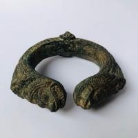 ราคา กำไลข้อมือโบราณเก่าแก่ สมัยสุโขทัย ลพบุรี เนื้อสำริด (3911262255)