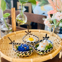 ราคา ตระกร้าสานรูปปลา ตระกร้าไม้ไผ่ ตระกร้าไม้ ภาชนะใส่อาหาร ตระกร้าจัดของขวัญ ตระกร้าสานไม้ไผ่ ขนาดเส้นผ่านศูนย์กลาง 10 ซม (1567416753)